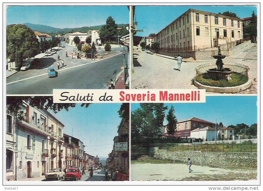 A902- SALUTI DA SOVERIA MANNELLI - CATANZARO - F.G.  NON VIAGGIATA  - ITALY - Autres & Non Classés