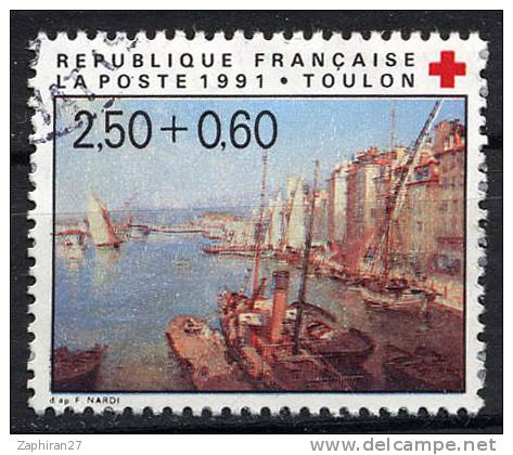 Année 1991 YT N° 2733 Toulon  #206# - Gebraucht