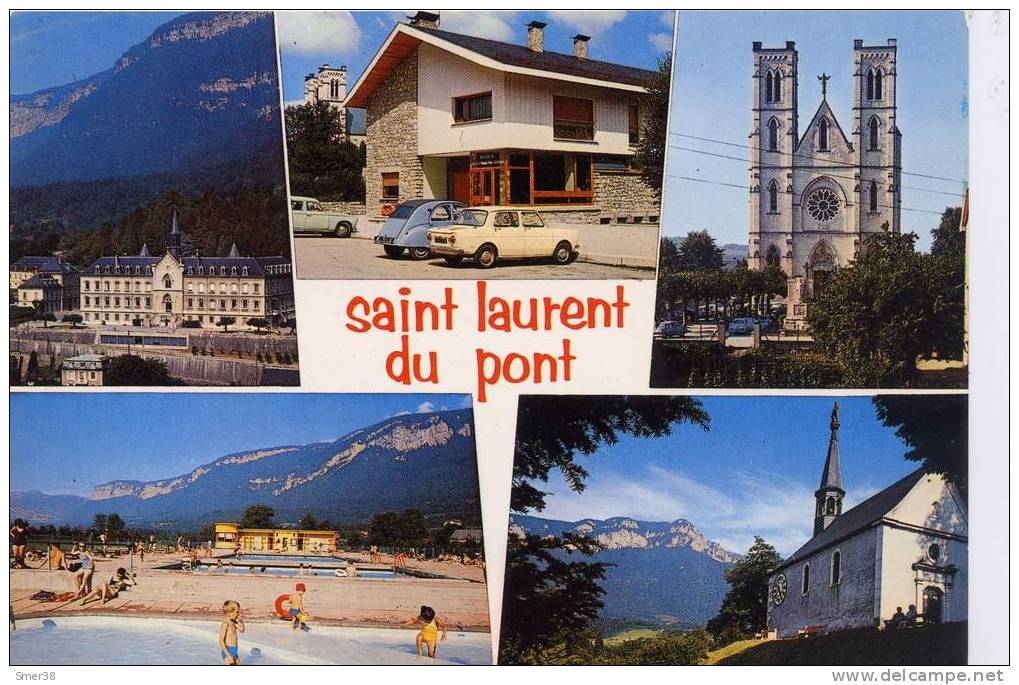 38- Saint Laurent Du Pont - Multi Vues - Saint-Laurent-du-Pont