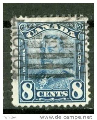 1928 8 Cent  King George V Scroll Issue #154 - Used Stamps