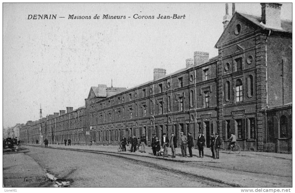 DENAIN : (59) Maisons Des Mineurs. Corons Jean Bart - Denain