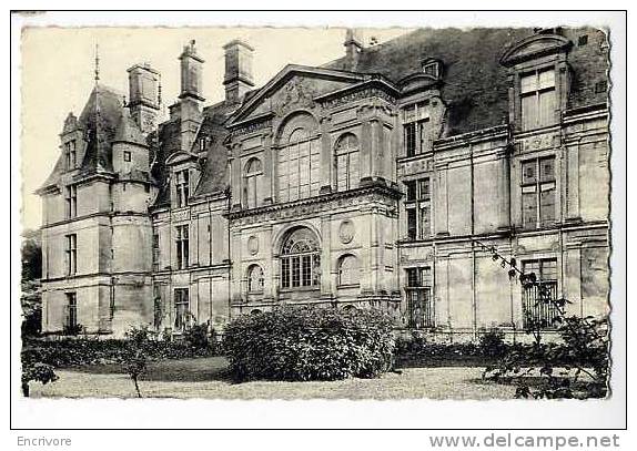 Cpsm ECOUEN Chateau De La Légion D'honneur Façade Nord -ed L'hoste - Ecouen