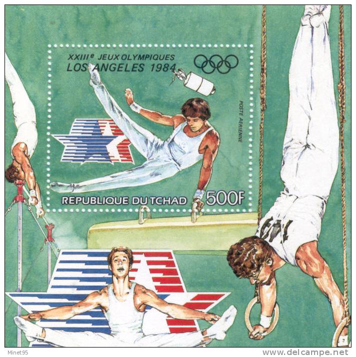 TCHAD JEUX OLYMPIQUES 84 - Gymnastique