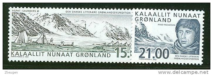 GREENLAND 2003  MICHEL NO: 396-397   MNH - Andere & Zonder Classificatie