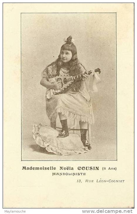 Mandoliniste Noela Cousin - Music And Musicians