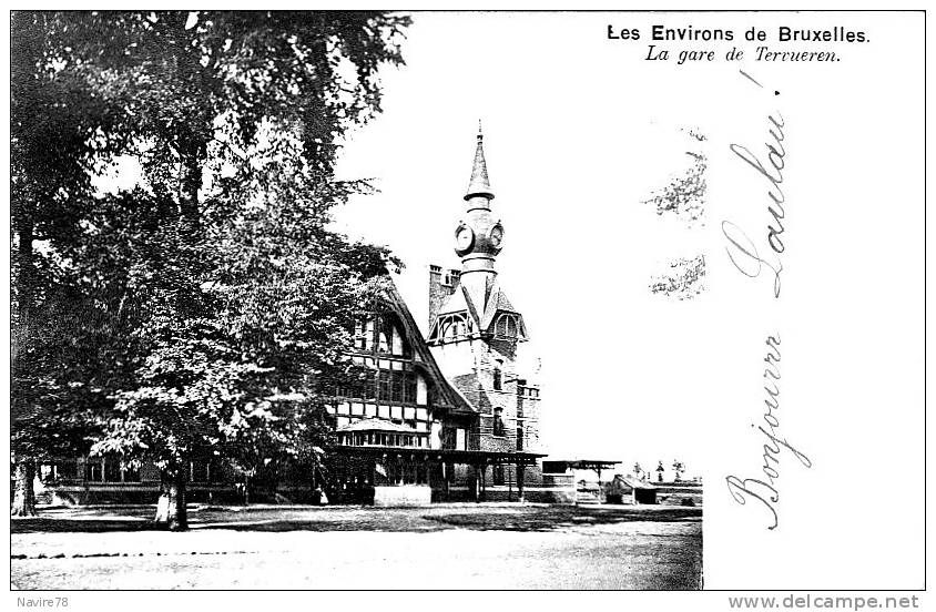 Belgique Bruxelles   GARE DE TERVUEREN - Cercanías, Ferrocarril