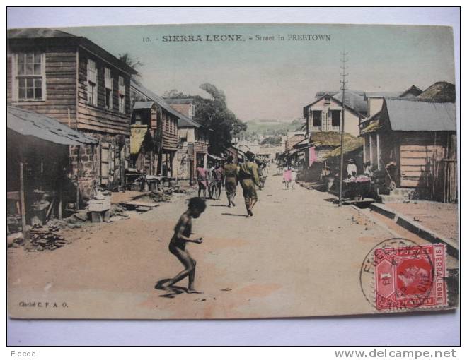 Street In Freetown Voyagé - Sierra Leone