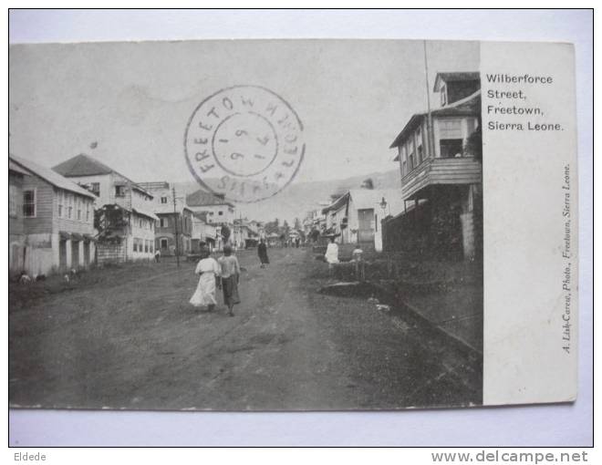 Wilberforce Street In Freetown - Sierra Leone