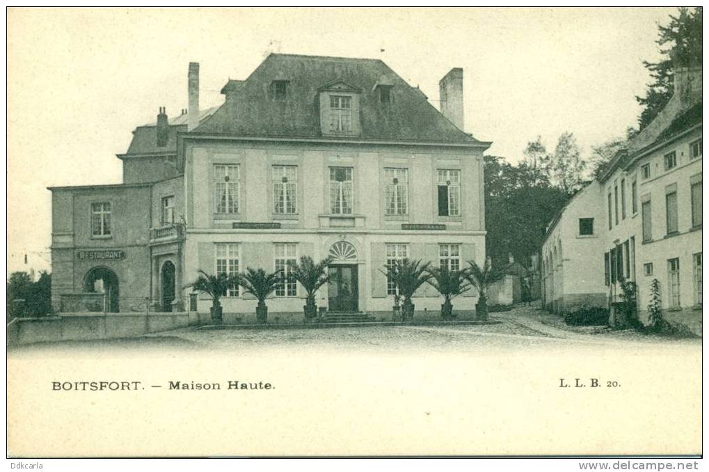 Boitsfort - Maison Haute - Watermael-Boitsfort - Watermaal-Bosvoorde