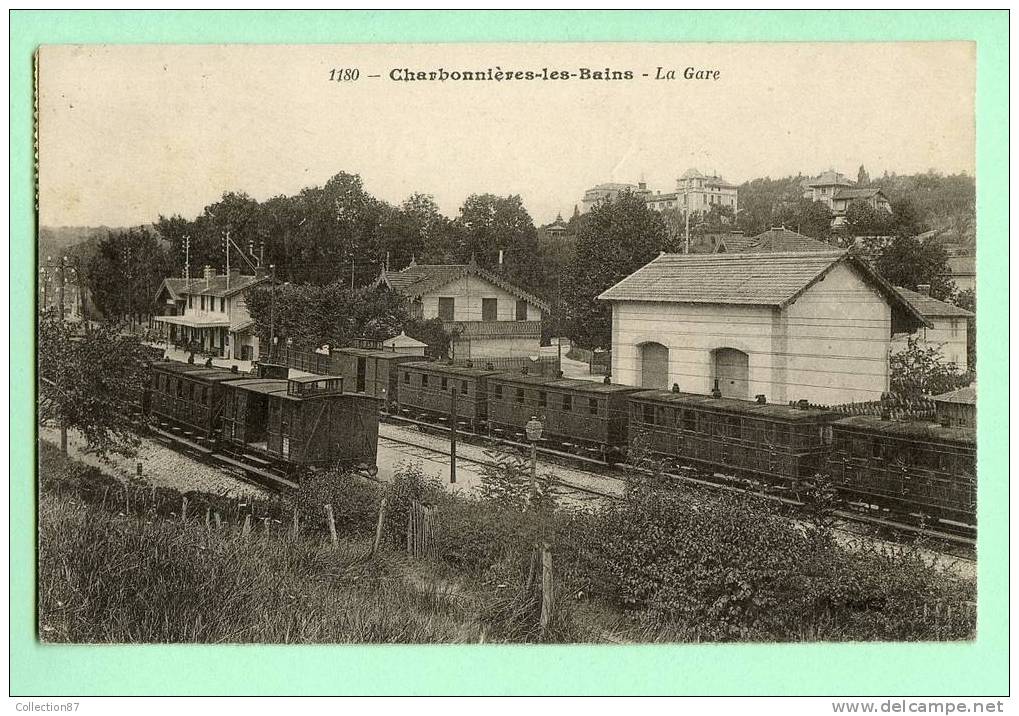 69 - RHONE - CHARBONNIERES Les BAINS - GARE - Charbonniere Les Bains