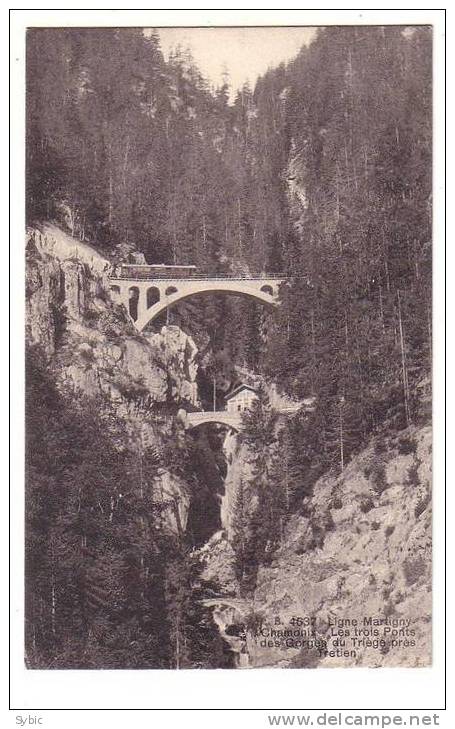 Ligne Martigny-Chamonix Les Trois Ponts - Martigny