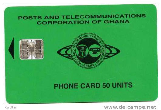 @+ Ghana - Bleue 50U - 09/97 - 200 000ex - SC7 - Ghana