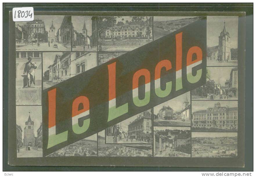 LE LOCLE - MULTIVUE    - TB - Le Locle