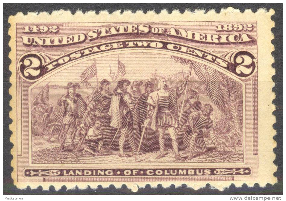 United States 1893 Mi. 74a. Discovery Of America By Columbus Cote €45, MNH** - Neufs