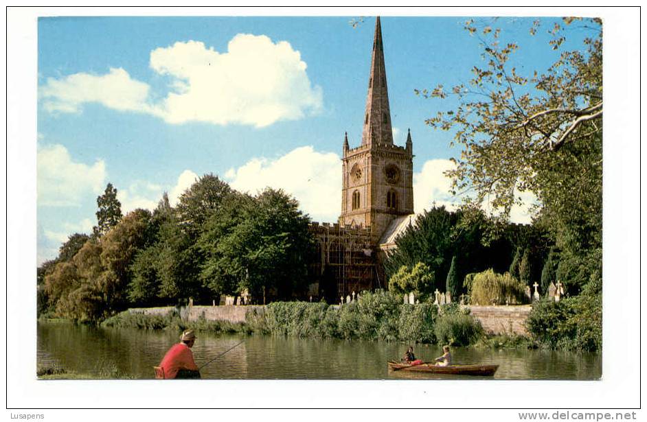 OLD FOREIGN 1985 - UNITED KINGDOM - ENGLAND - HOLY TRINITY CHURCH , STRATFORD-UPON-AVON - Stratford Upon Avon