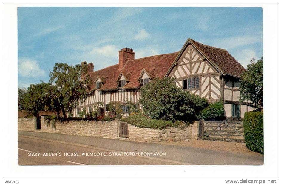 OLD FOREIGN 1995 - UNITED KINGDOM - ENGLAND -  MARY ARDEN'S HOUSE, WILMCOTE, STRATFORD-UPON-AVON - Stratford Upon Avon