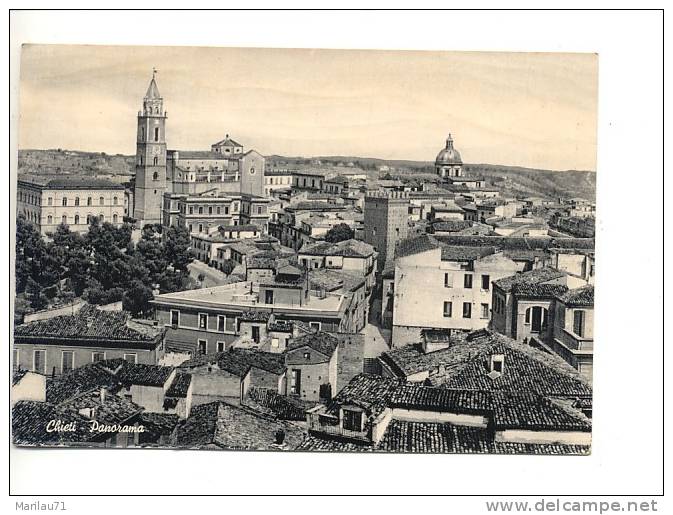 Abruzzo CHIETI Panorama 1953 Viaggiata - Chieti