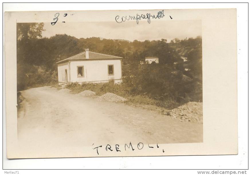 MOLISE Tremoli Papasidero CAMPOBASSO Anni '30 Fotografica - Campobasso