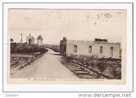 LES HERBIERS Mont Des Alouettes Le Café Côté Nord 1938 - Les Herbiers