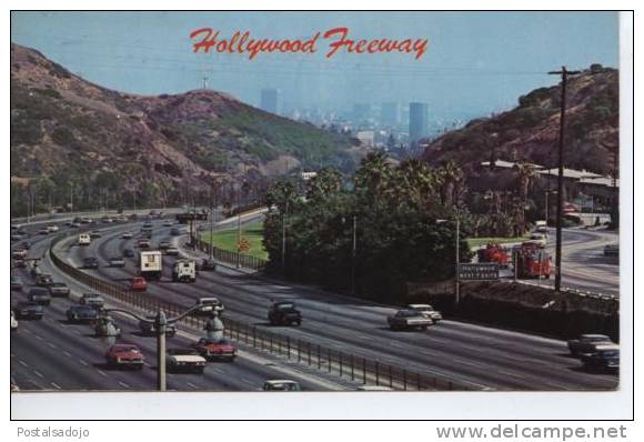 (EUA72) LOS ANGELES . HOLLYWOOD FREEWAY - Los Angeles