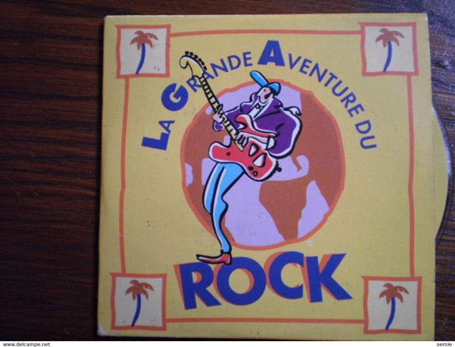 LA GRANDE AVENTURE  DU  ROCK    CHUCK BERRY / JIMI HENDRIX / TEXAS    ///   Mini Cd Single - Rock
