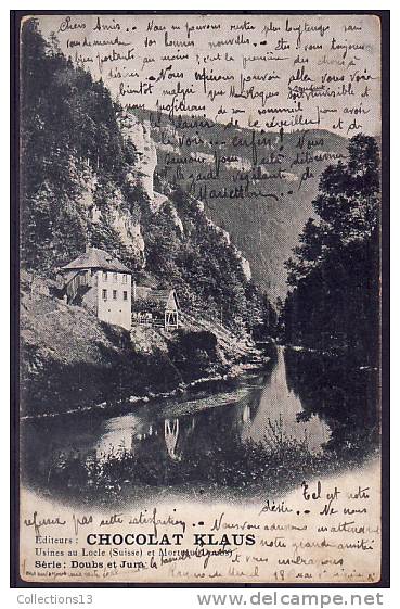 SUISSE - Usine Au Locle Et Morteau - Chocolat Klaus - Le Locle