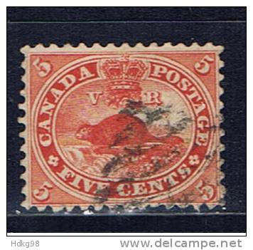 CDN+ Kanada 1859 Mi 12 Biber - Used Stamps