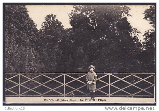 VAL D'OISE - Bray Lu - Le Pont Sur L'Epte - Bray-et-Lû