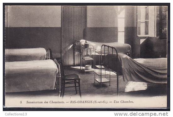 ESSONNE - Ris Orangis - Sanatorium Des Cheminots - Une Chambre - Ris Orangis