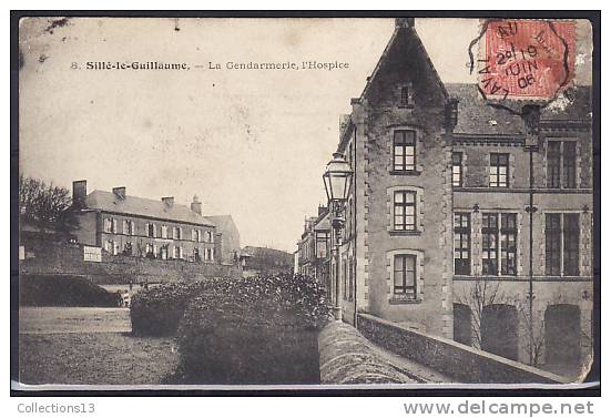 SARTHE - Sillé Le Guillaume - La Gendarmerie, L'hospice - Sille Le Guillaume