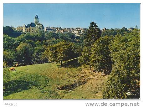 THIVIERS Vue Générale Chateau Et église - Thiviers