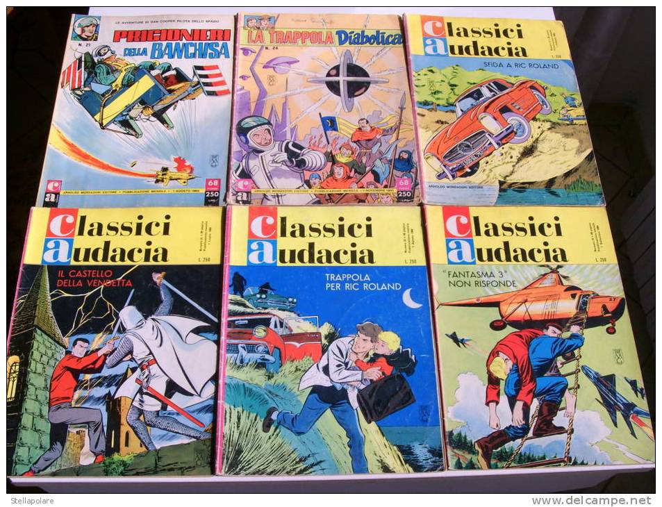Occasione: GRANDE LOTTO DI 31 ALBI DEI CLASSICI DELL'AUDACIA MONDADORI - Comics 1930-50