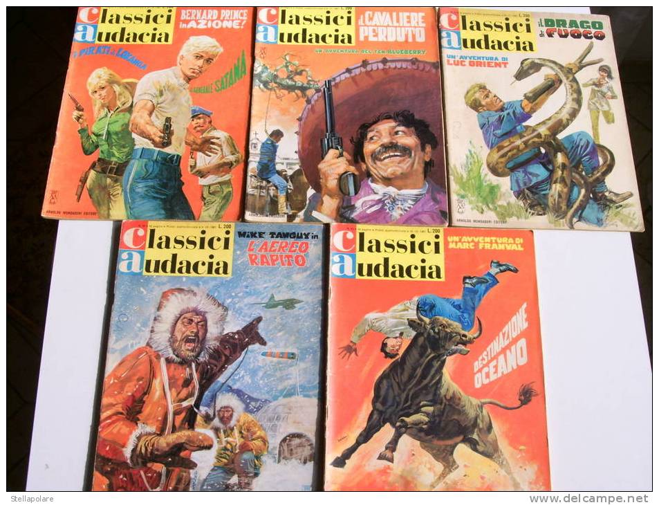 Occasione: GRANDE LOTTO DI 31 ALBI DEI CLASSICI DELL'AUDACIA MONDADORI - Comics 1930-50