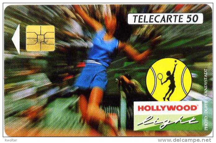 @+ TC 50U : Hollywood Light Tennis. 04/92. Ref En360. - 50 Einheiten