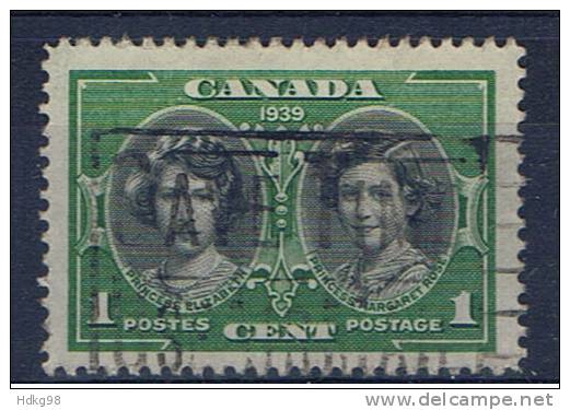 CDN Kanada 1939 Mi 213-15 Königsbesuch - Used Stamps