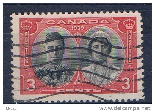 CDN Kanada 1939 Mi 213-15 Königsbesuch - Used Stamps