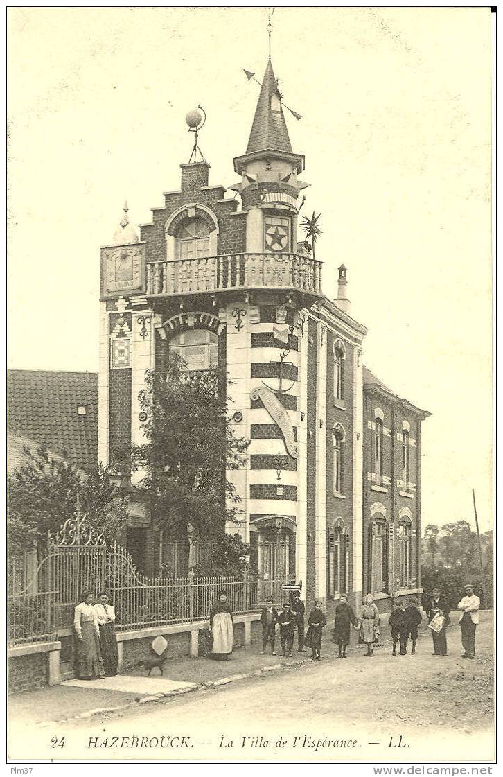 HAZEBROUCK - La Villa De L'Espérance - écrite 1914 - Hazebrouck