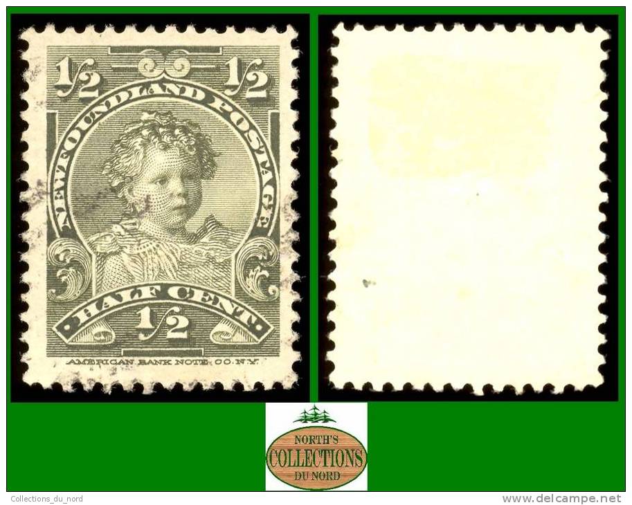 Canada, Newfoundland (Unitrade & Scott # 78 - Royal Family / Famille Royale, (o) VF - 1865-1902
