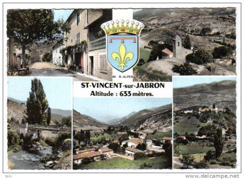 SAINT VINCENT SUR JABRON      (CP De 5 Vues) - Other & Unclassified