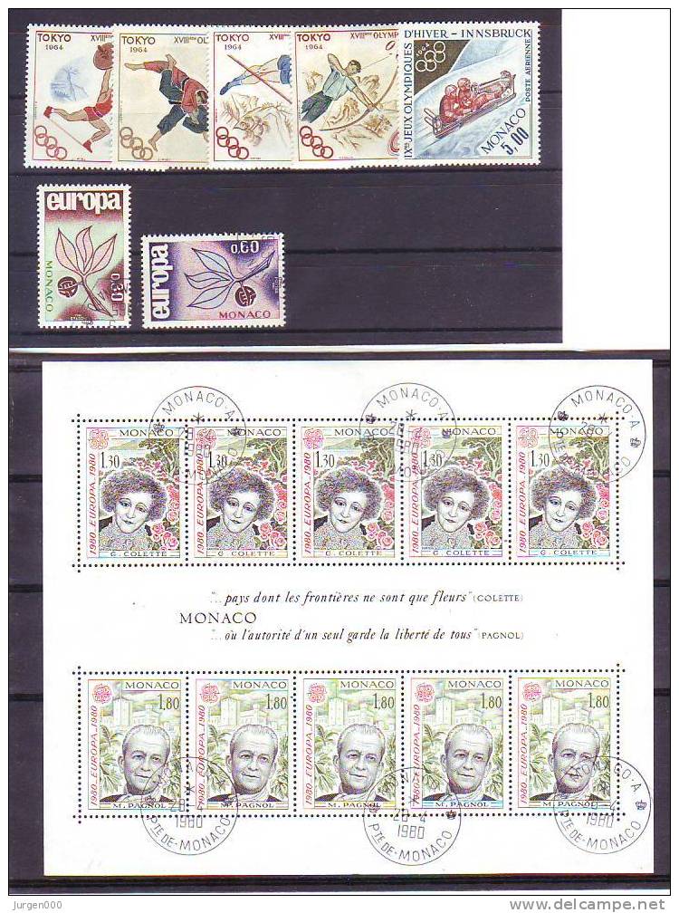 Nr 784/788 **, Nr 810/811, BL16, Michel = 18 Euro (E16279) - Otros & Sin Clasificación