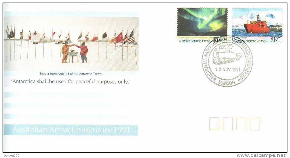 Australian Antarctic Territory, Mawson, FDC (2816) - Autres & Non Classés