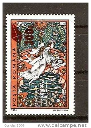 Romania 2001 MNH / Surcharge Cerf-volant - Unused Stamps
