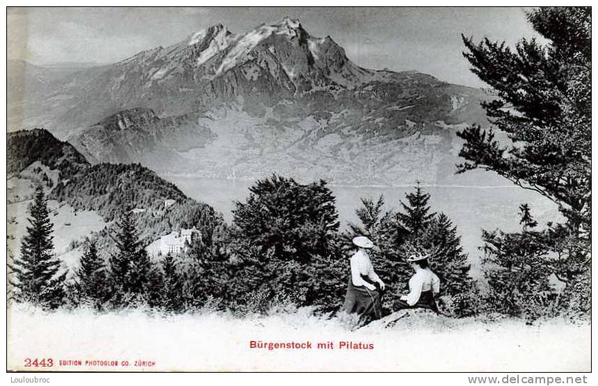 BURGENSTOCK MIT PILATUS EDIT PHOTOGLOB - Sonstige & Ohne Zuordnung