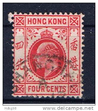 HK+ Hongkong 1907 Mi 92 Königsporträt - Used Stamps