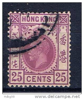 HK+ Hongkong 1912 Mi 106 Königsporträt - Gebruikt