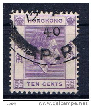 HK+ Hongkong 1938 Mi 144 Königsporträt - Usados