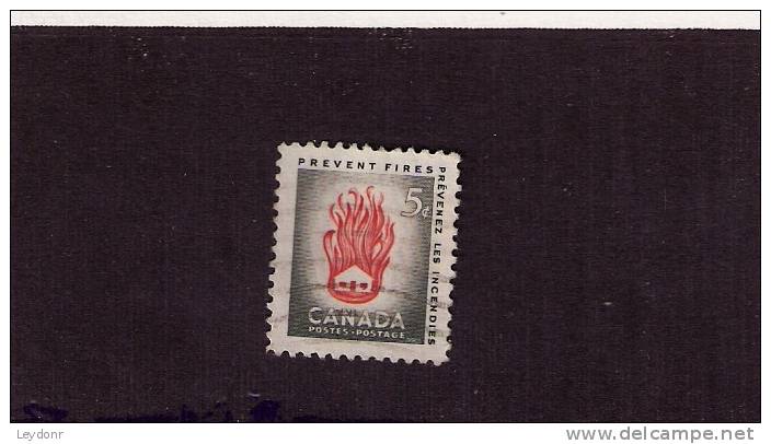 Canada - Prevent Fires - Scott # 364 - Used Stamps