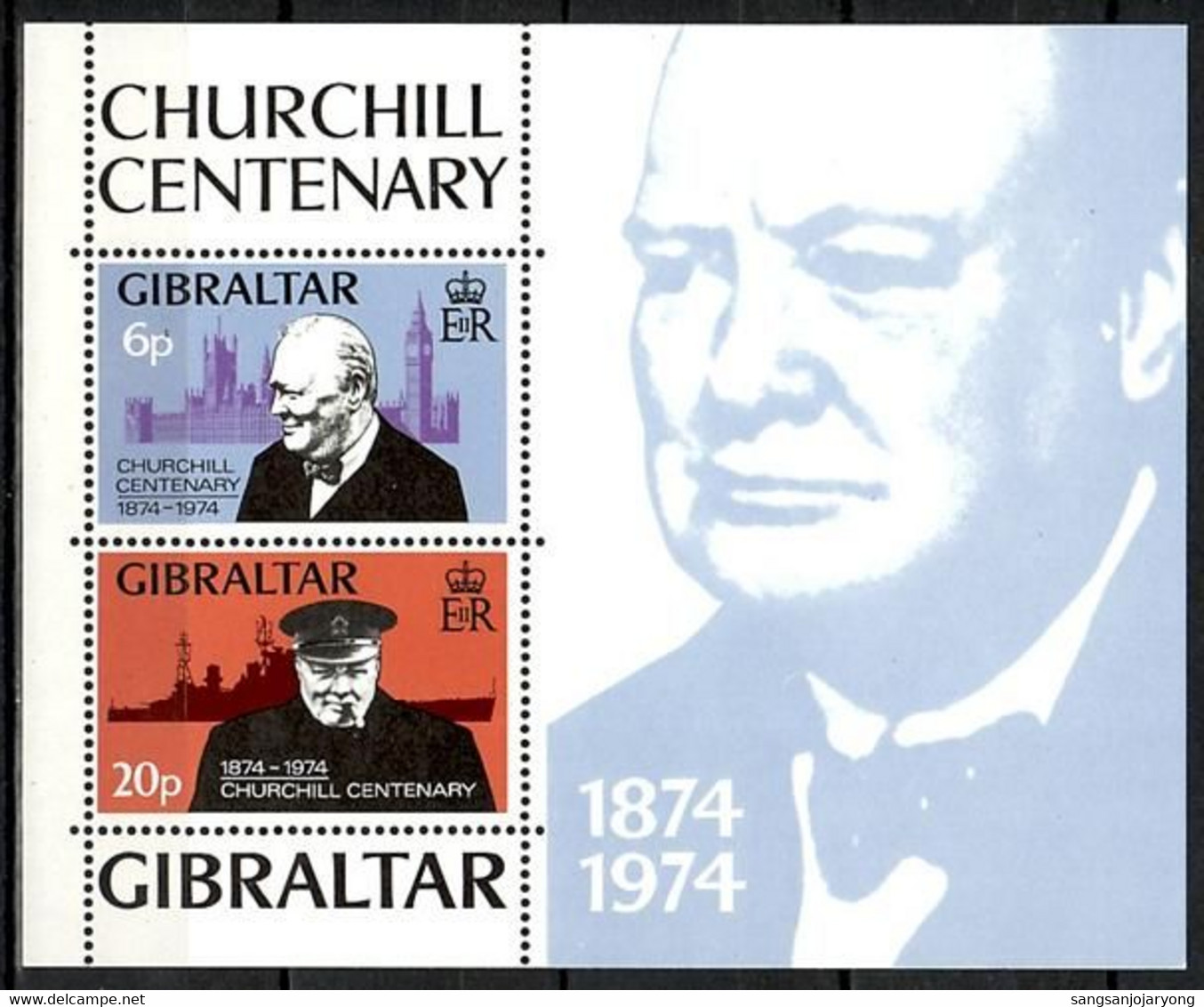 Gibraltar Sc317a Sir Winston Churchill - Sir Winston Churchill