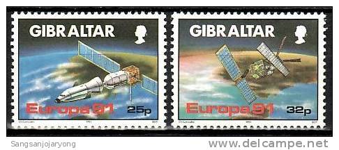 Gibraltar Sc585-6 Europa, Satellite - 1991