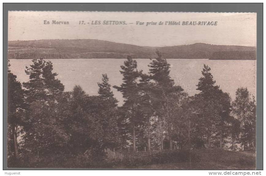 C - CARTE POSTALE - 58 - MONTCHAUSSE LES SETTONS - LE LAC - - Montsauche Les Settons